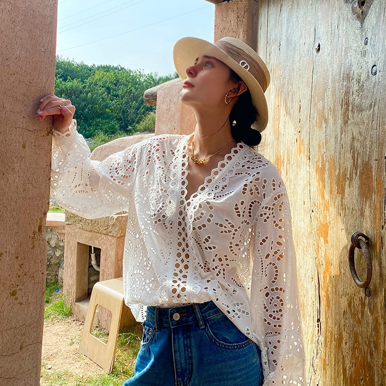 Vienna Eyelet Blouse