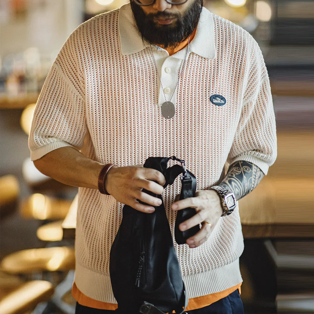 Uncle Fu's Retro Polo Shirt
