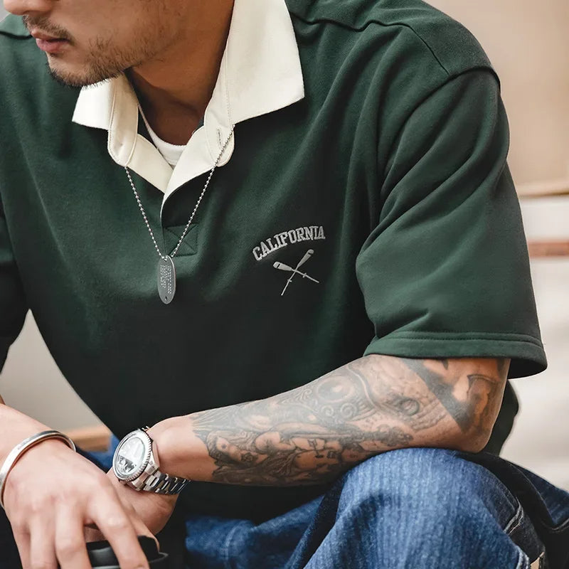 California Green Polo Shirt