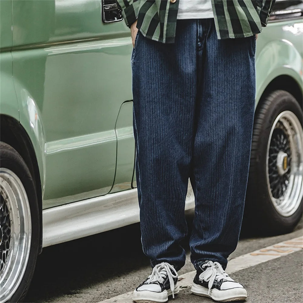 Vintage Herringbone Trousers