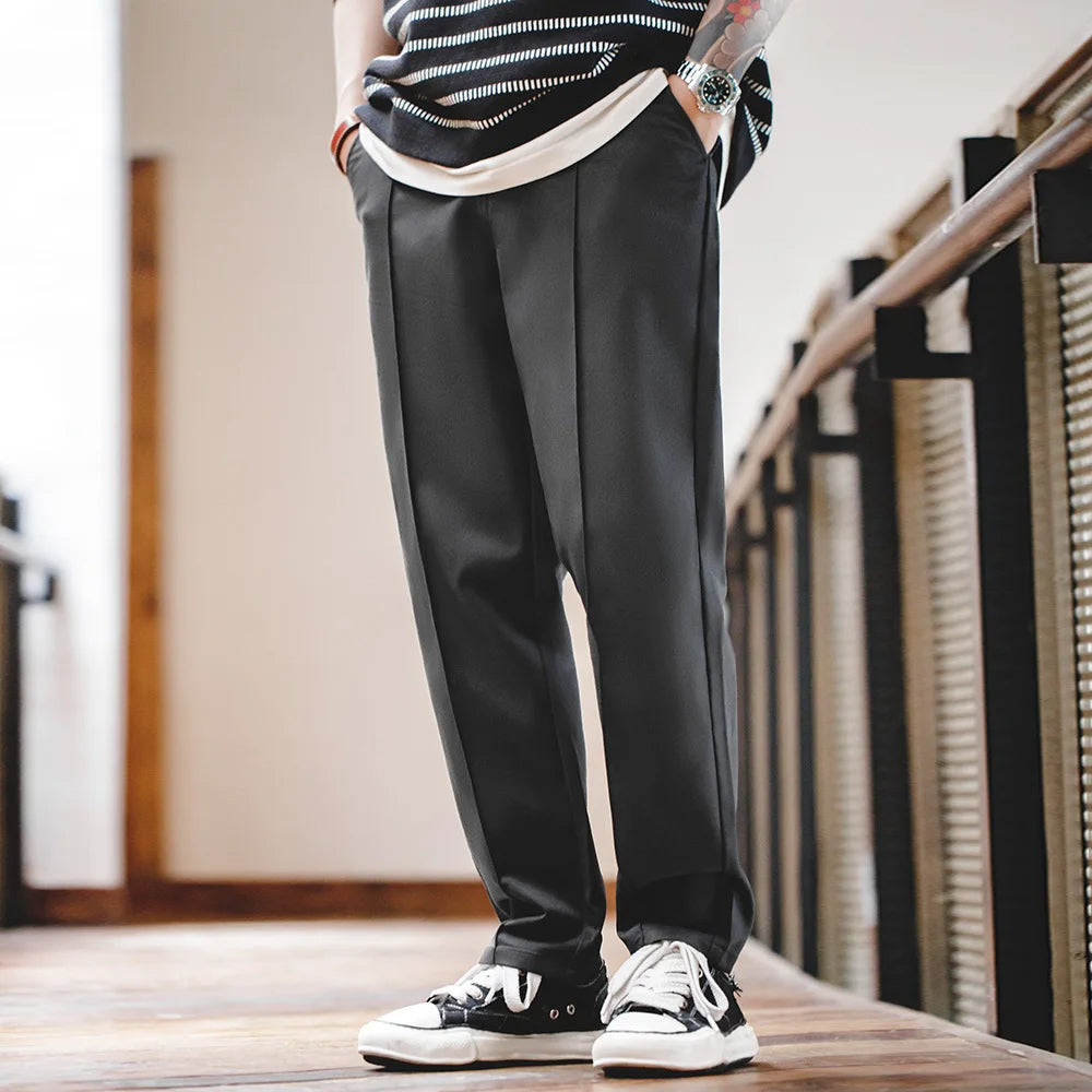Pleated Casual Pants