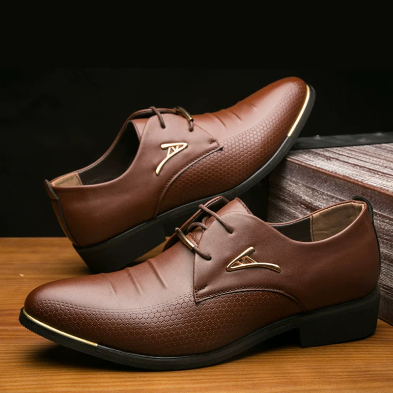 Onyx Leather Shoes
