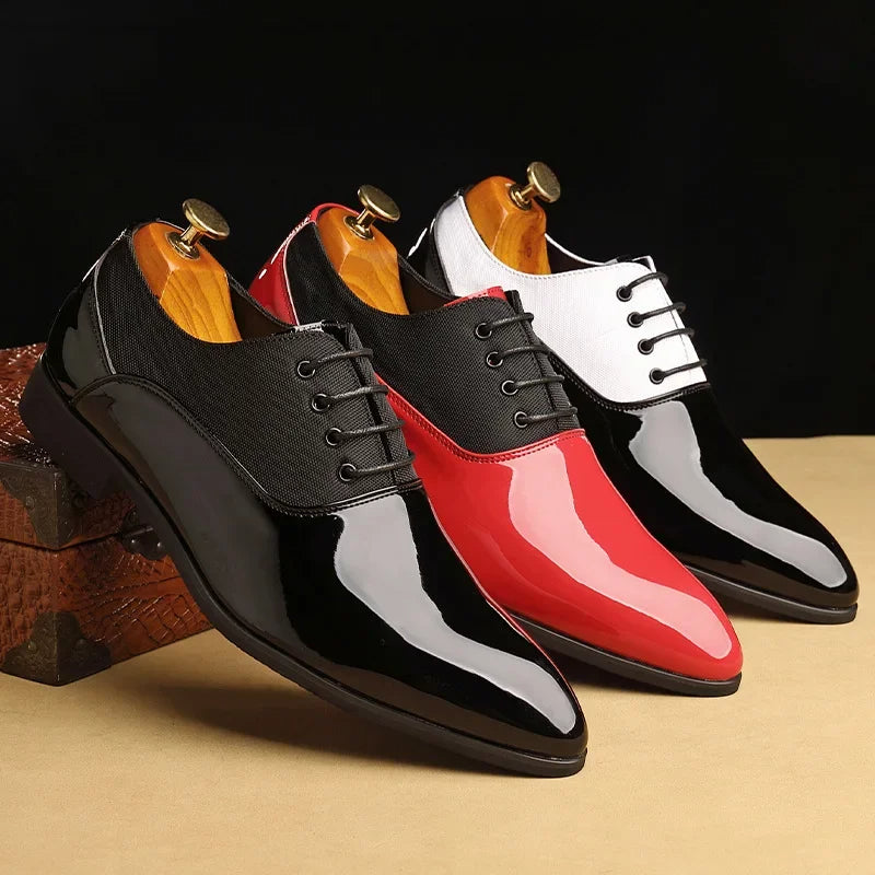 Two-Tone Oxford Shoes