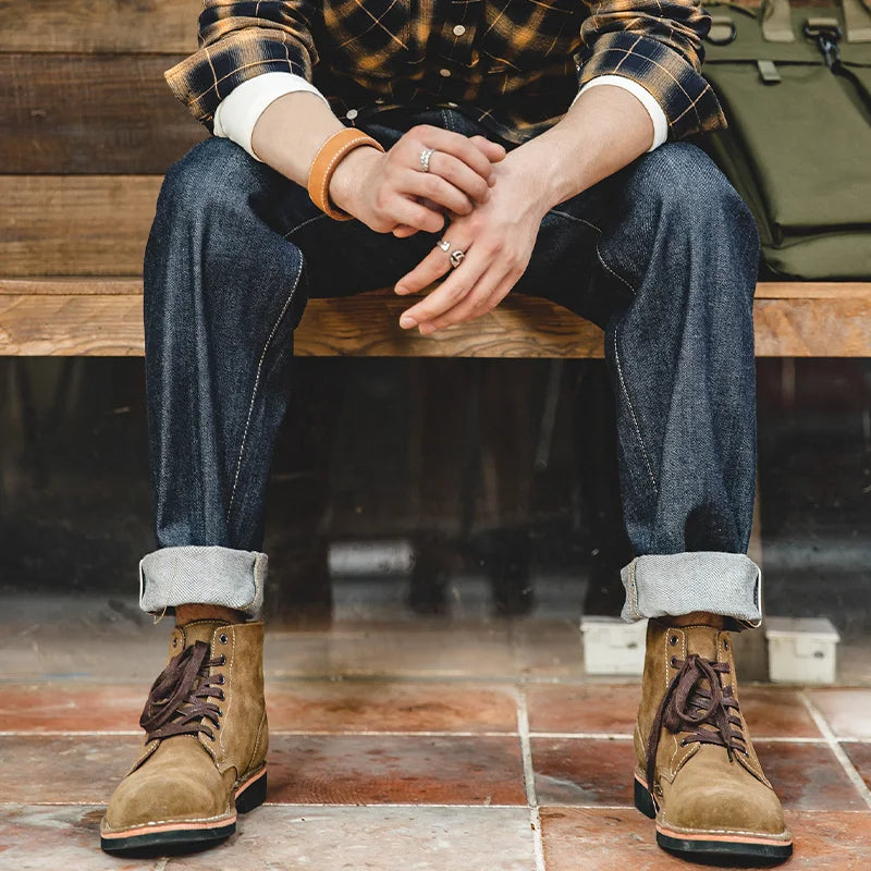 Vintage Raw Denim Jeans