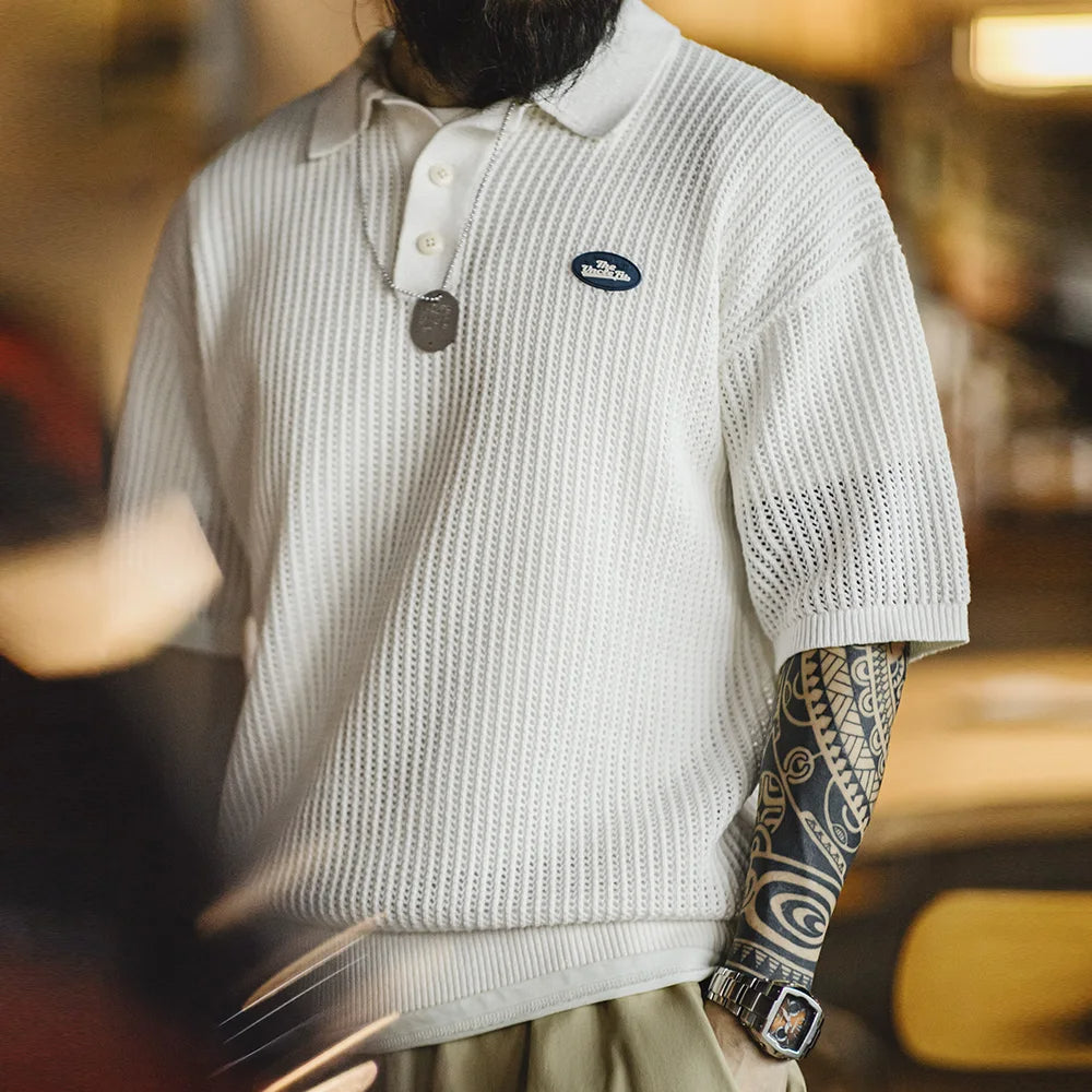 Uncle Fu's Retro Polo Shirt