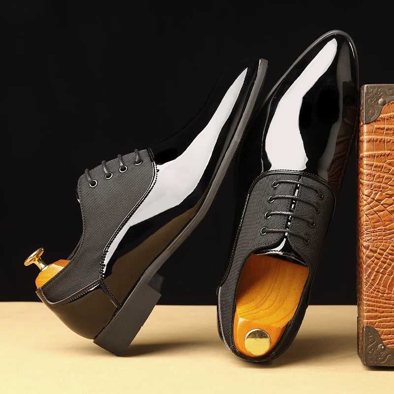 Two-Tone Oxford Shoes