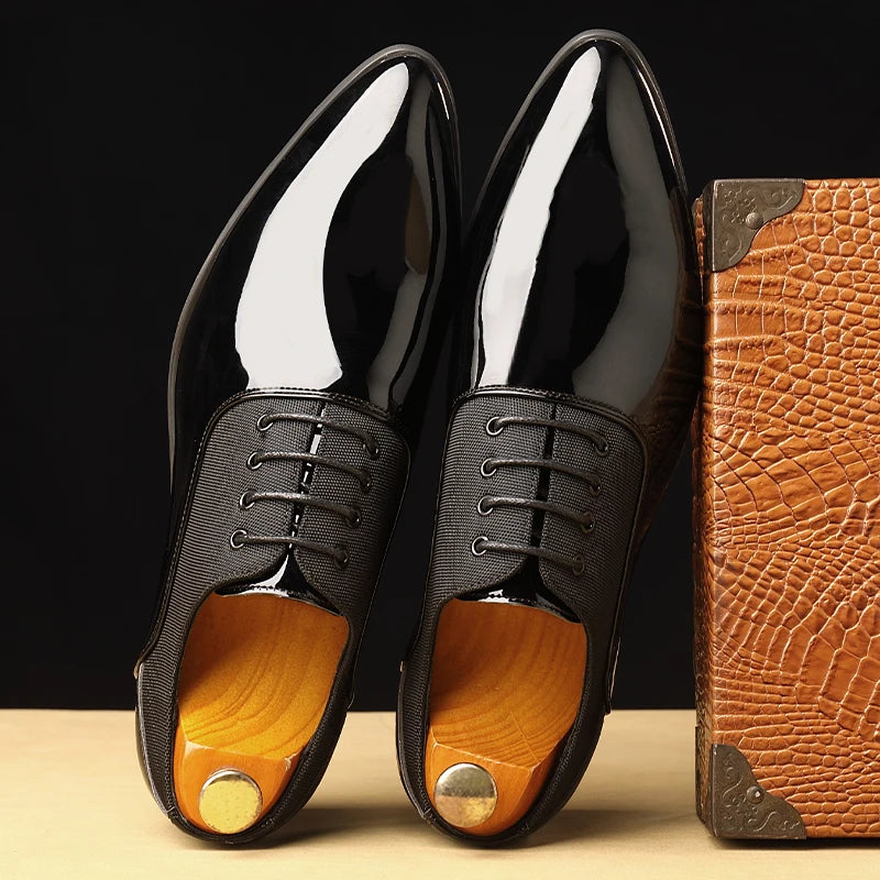Two-Tone Oxford Shoes