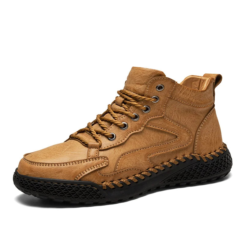 Premium Leather Hiking Boots