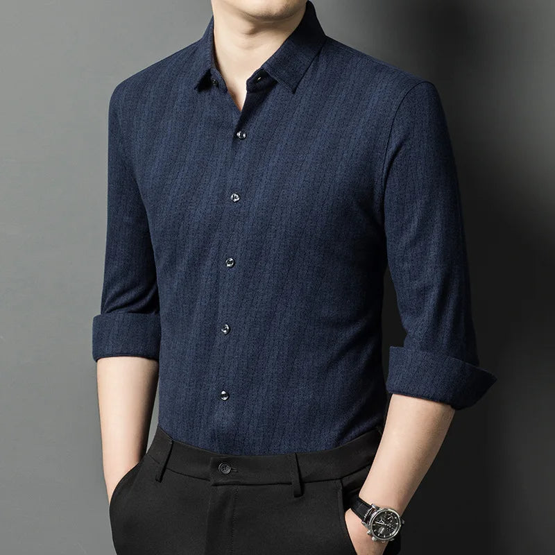 Highlands Merino Wool Business Shirt