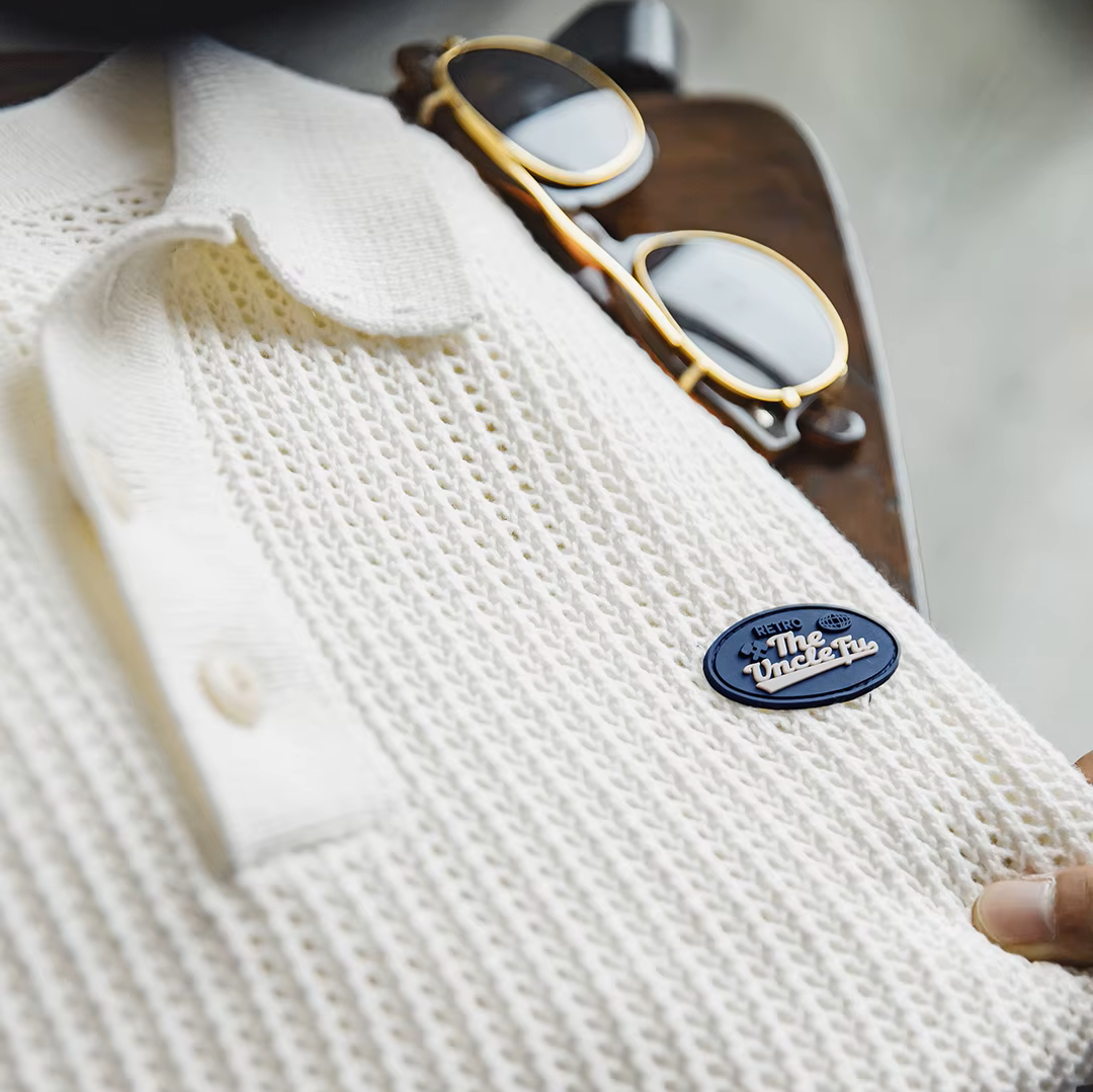 Uncle Fu's Retro Polo Shirt