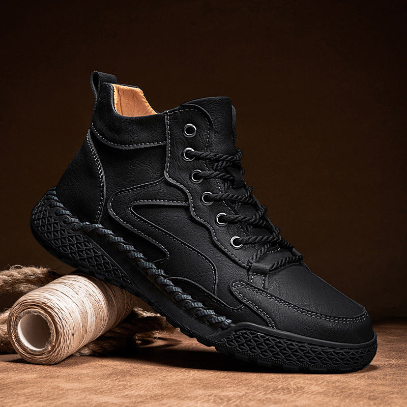Premium Leather Hiking Boots