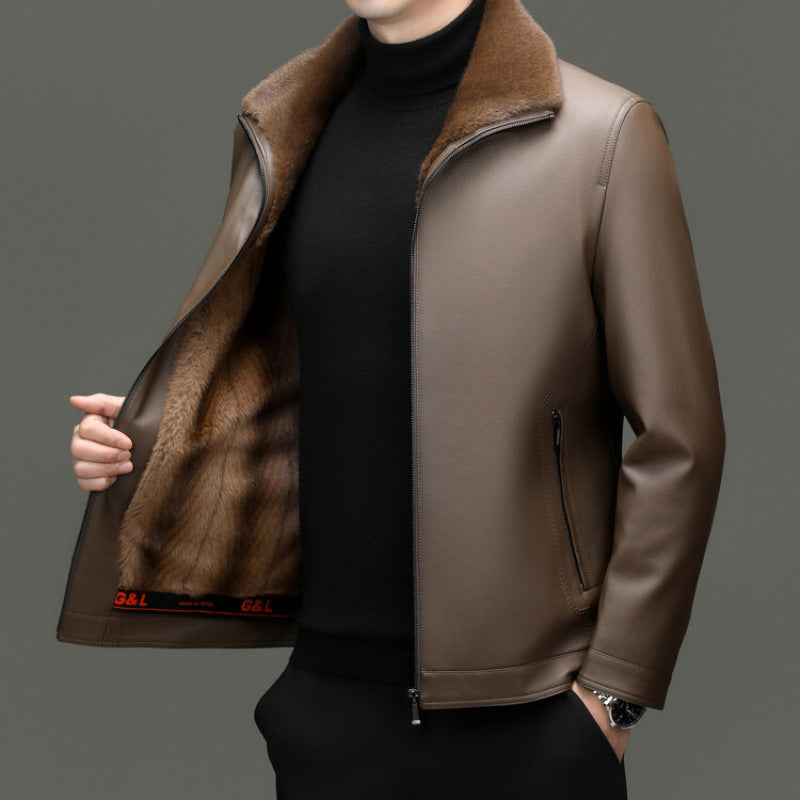 Executive Leather Jacket