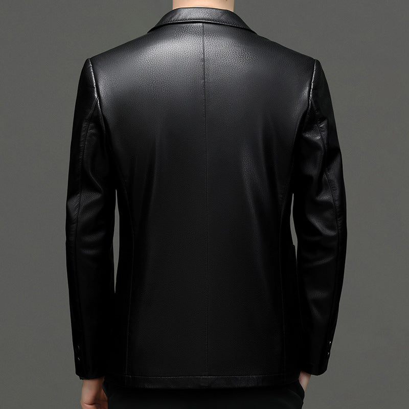 The Vice Leather Blazer