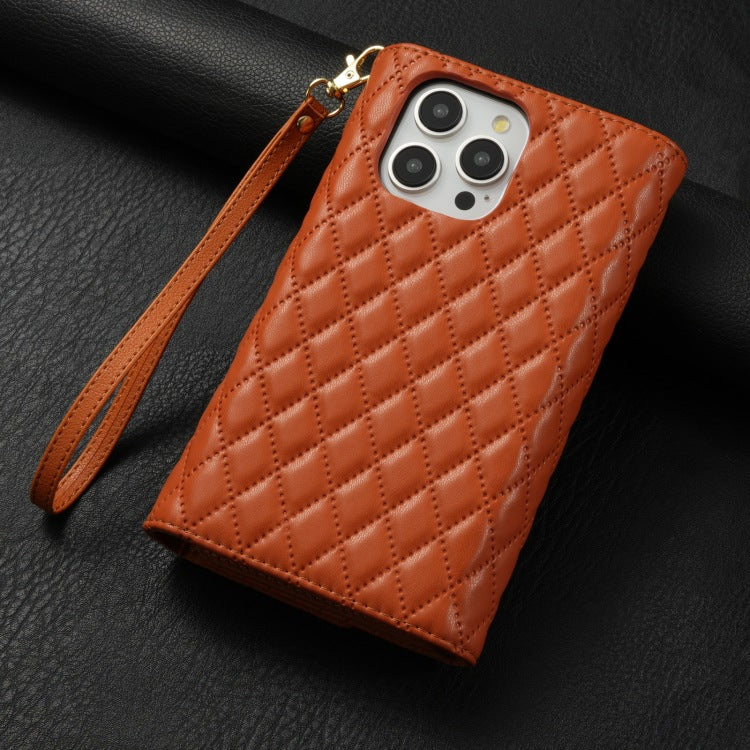 Quilted Clutch iPhone Wallet Case