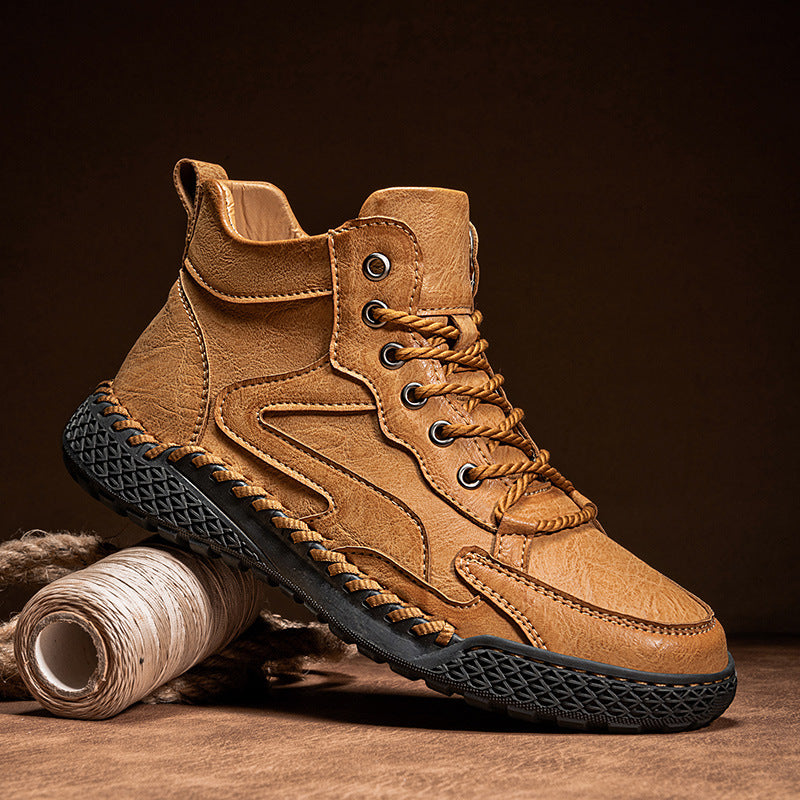 Premium Leather Hiking Boots