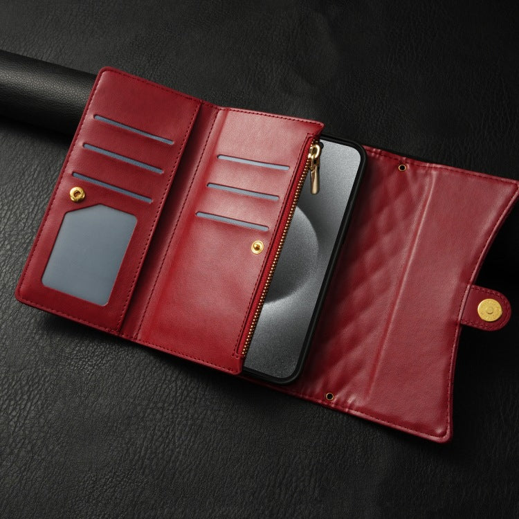 Quilted Clutch iPhone Wallet Case