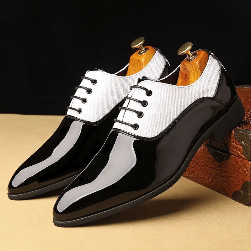 Two-Tone Oxford Shoes