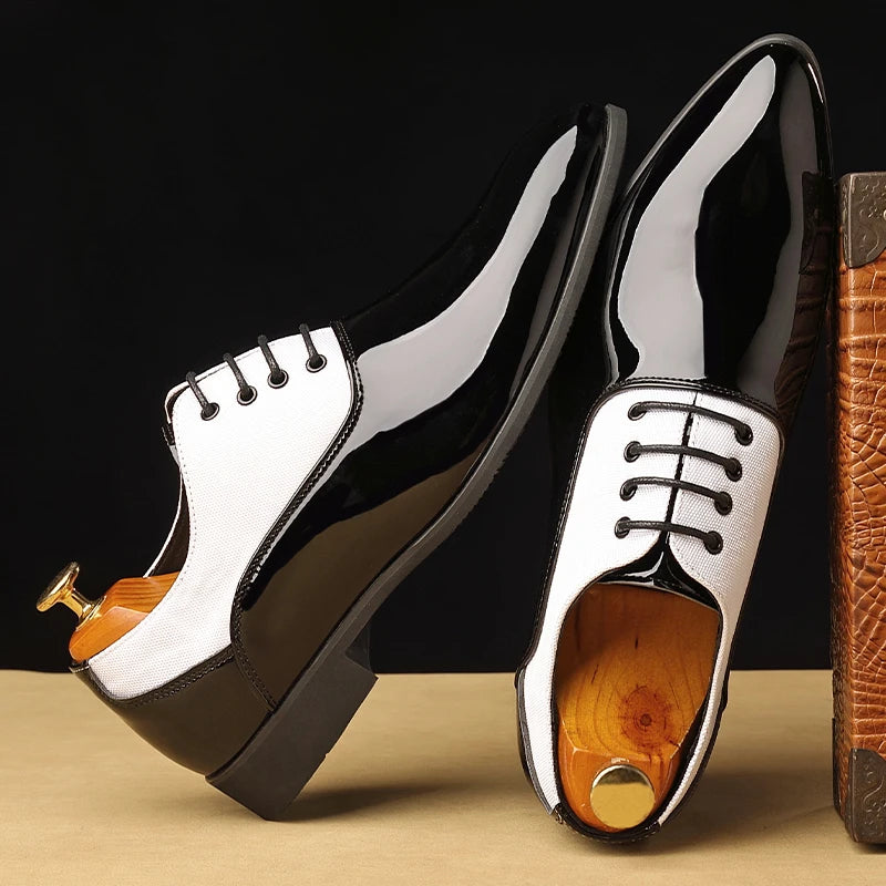 Two-Tone Oxford Shoes