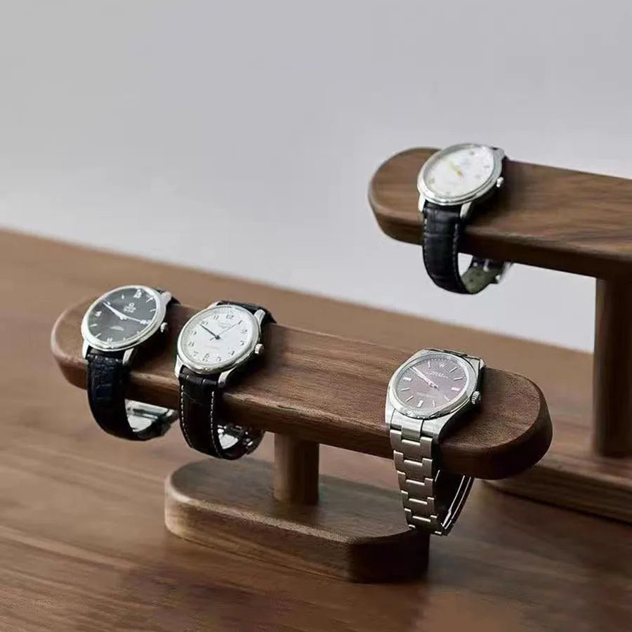 WalnutRest Watch Stand