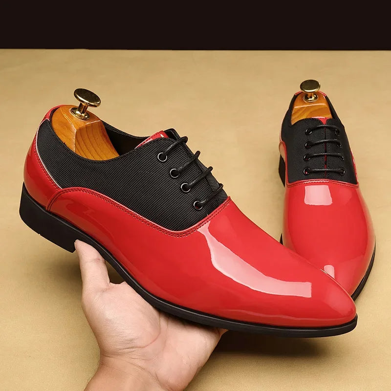 Two-Tone Oxford Shoes