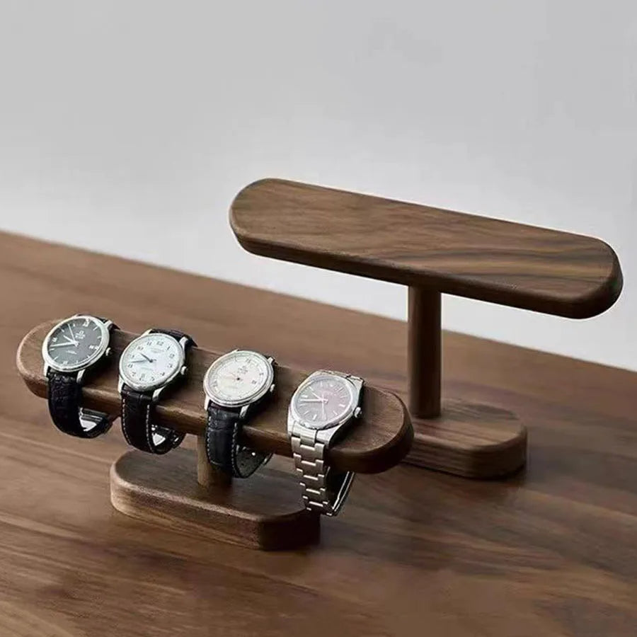 WalnutRest Watch Stand