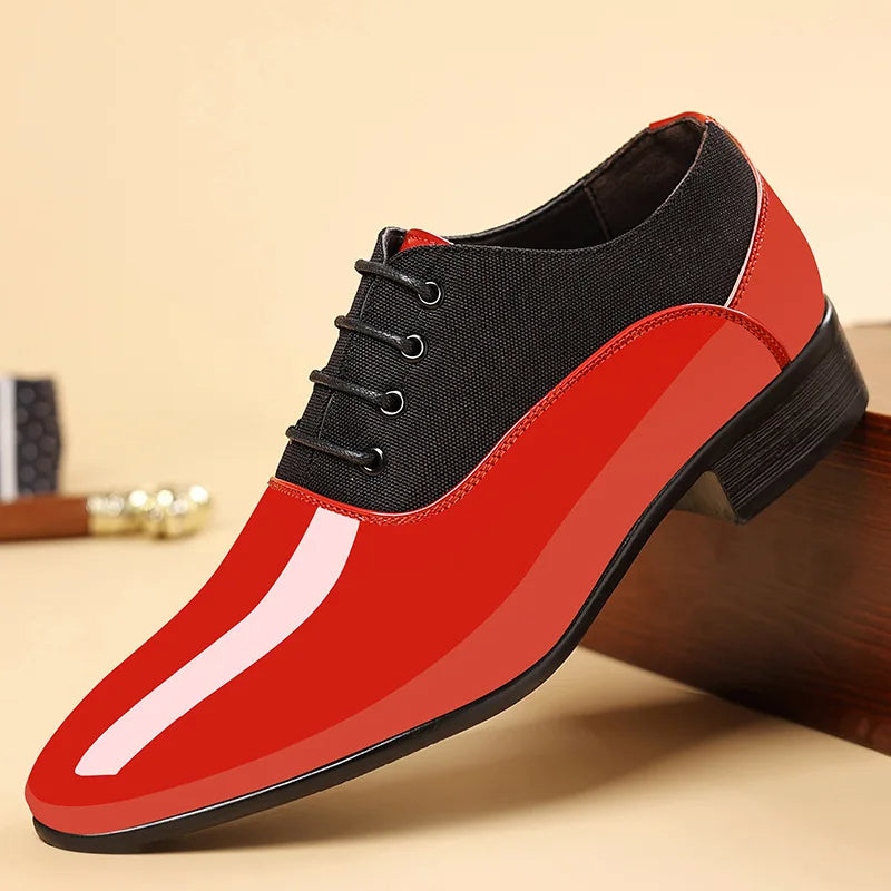 Two-Tone Oxford Shoes