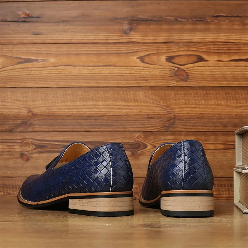 Classic Textured Loafers