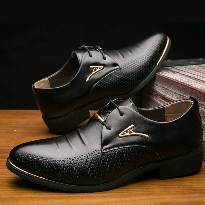 Onyx Leather Shoes