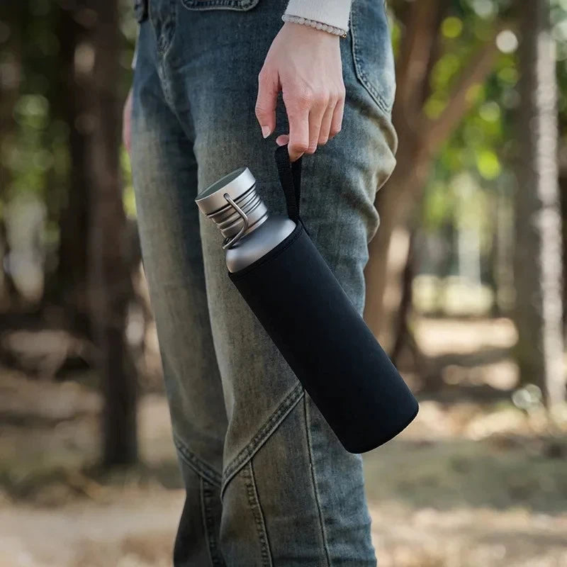 Large Titanium Outdoor Water Bottle