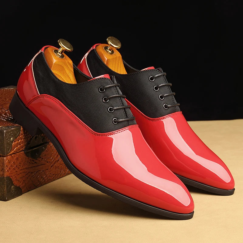 Two-Tone Oxford Shoes
