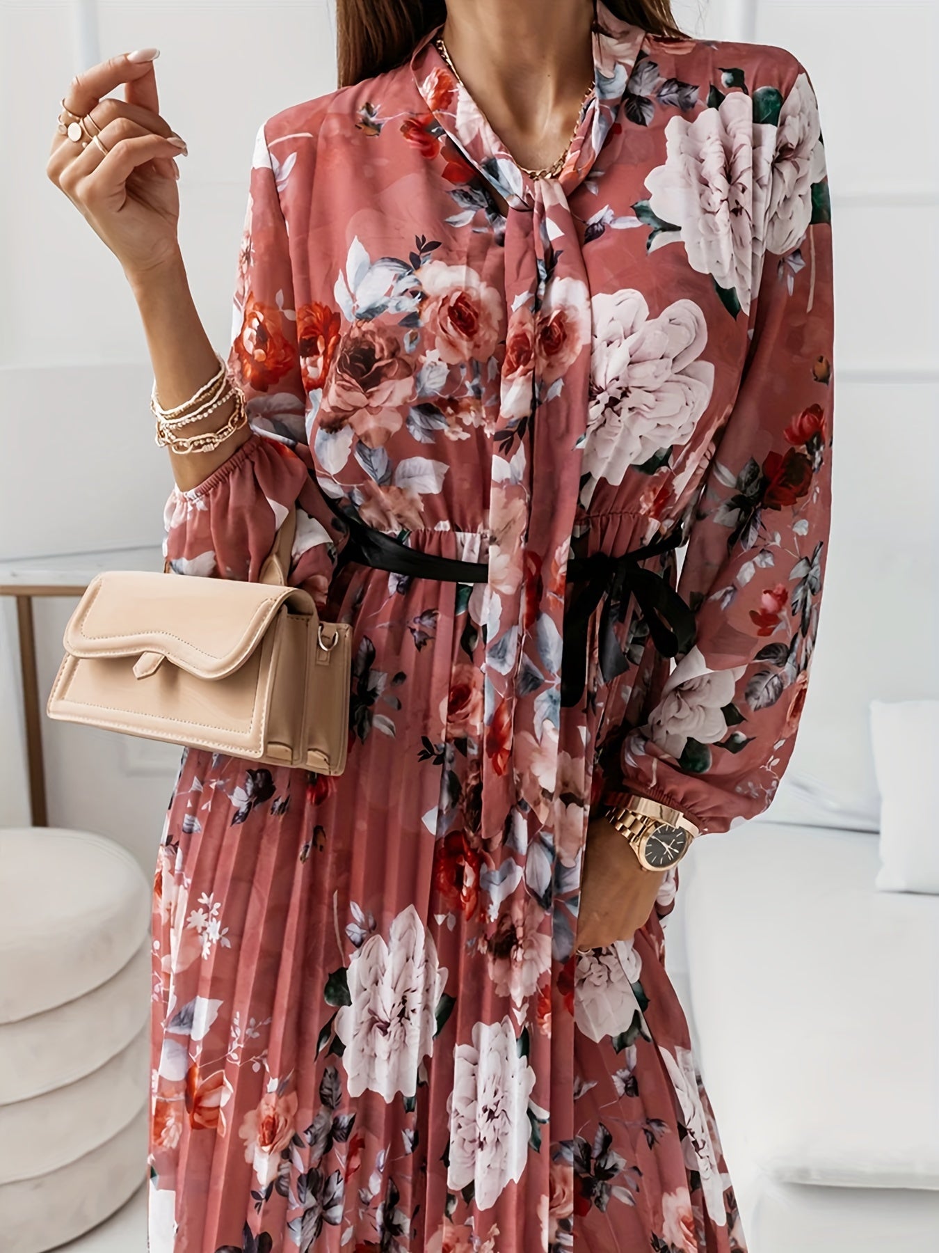 Tuscan Floral Dress