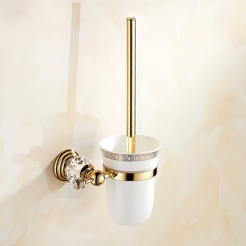 European Toilet Brush and Holder Set