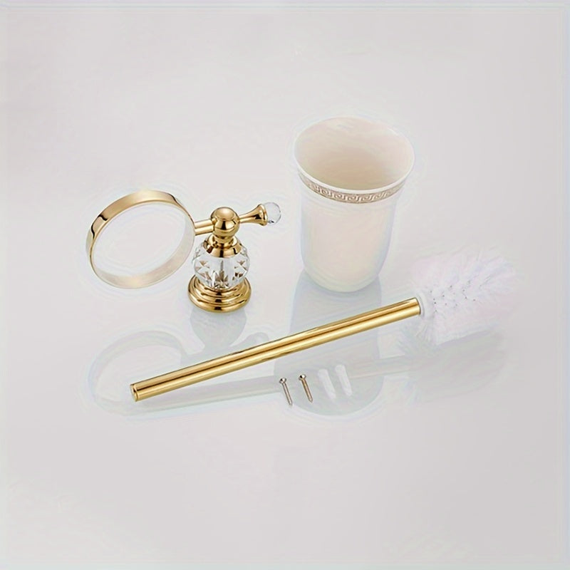 European Toilet Brush and Holder Set