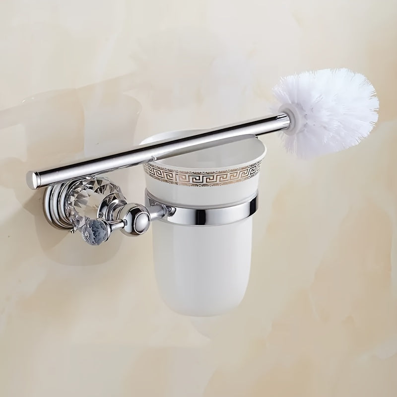 European Toilet Brush and Holder Set