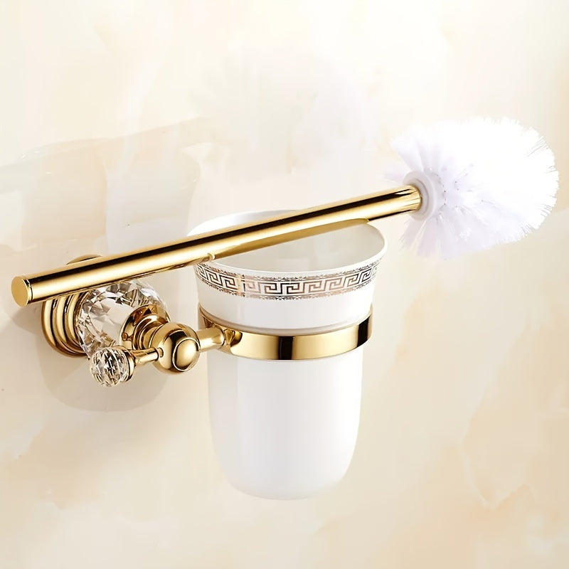 European Toilet Brush and Holder Set