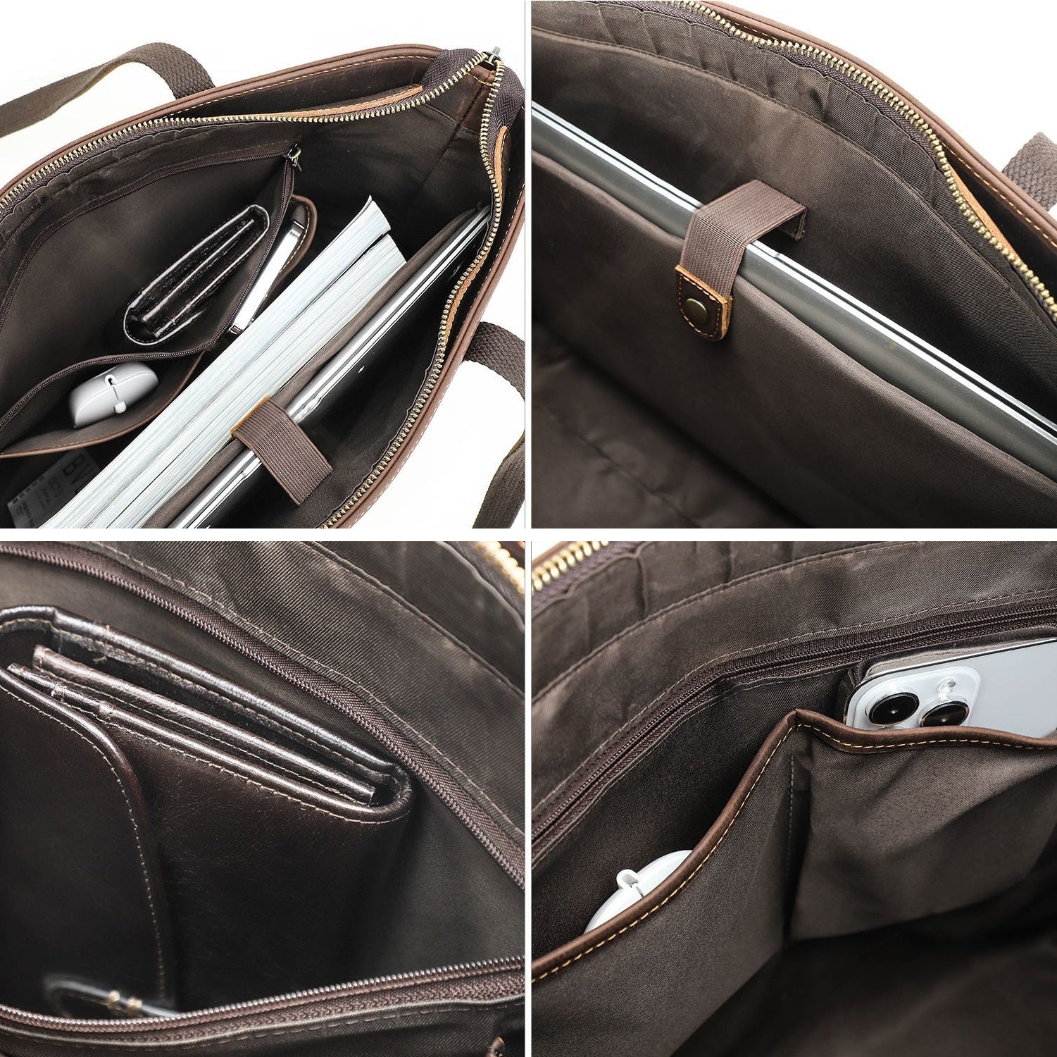 Miranda Leather Tote Bag