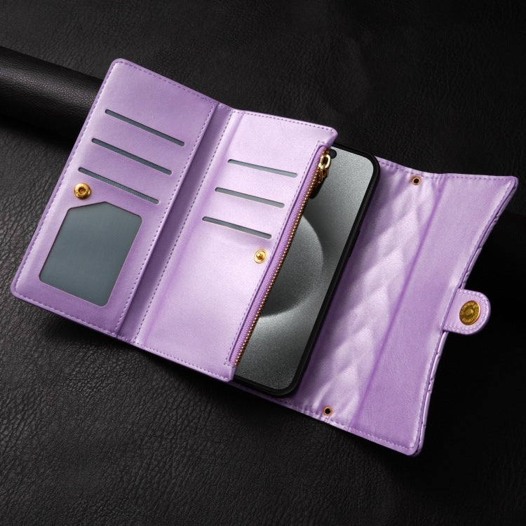 Quilted Clutch iPhone Wallet Case