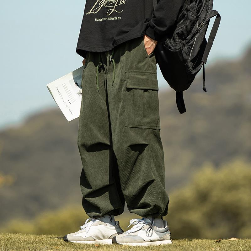 Corduroy Cargo Pants