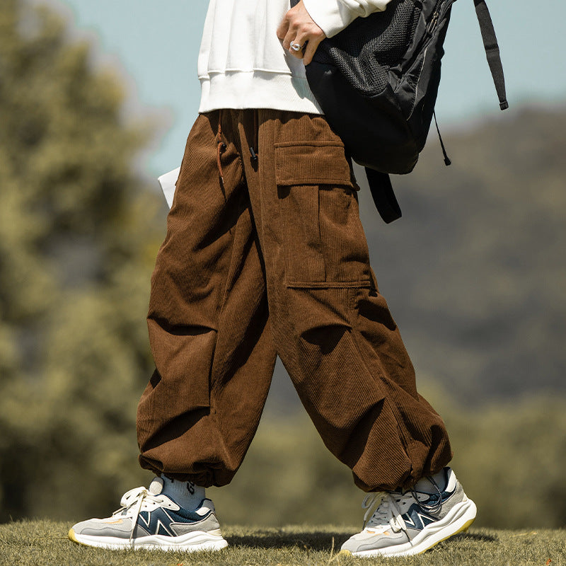 Corduroy Cargo Pants