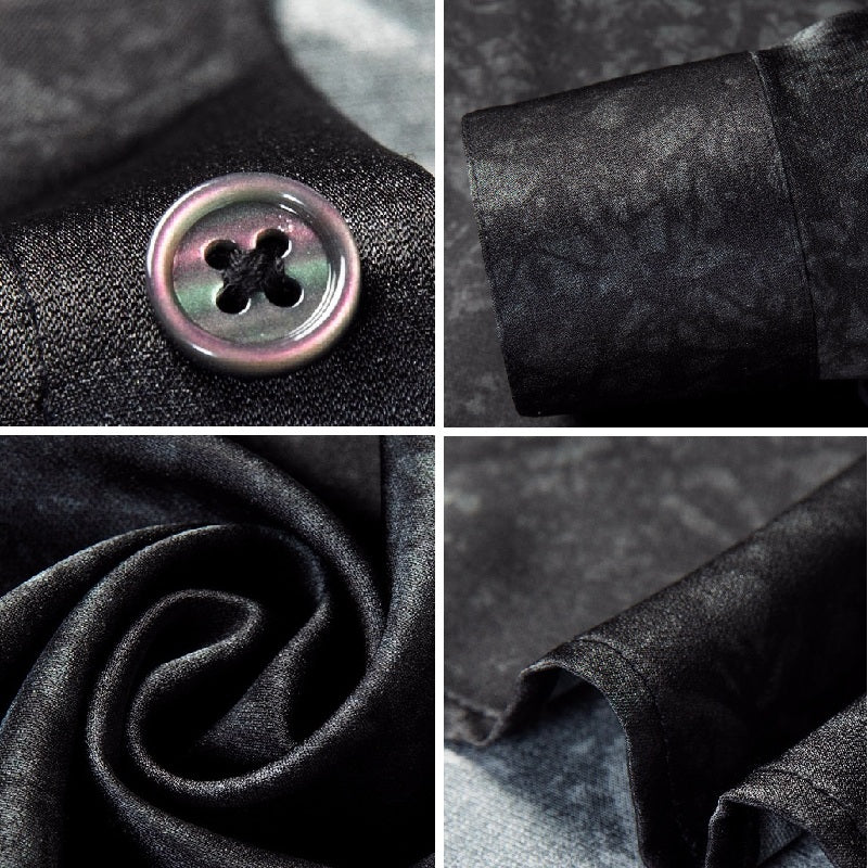 Noir Silk Signature Shirt