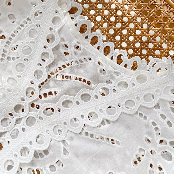 Vienna Eyelet Blouse