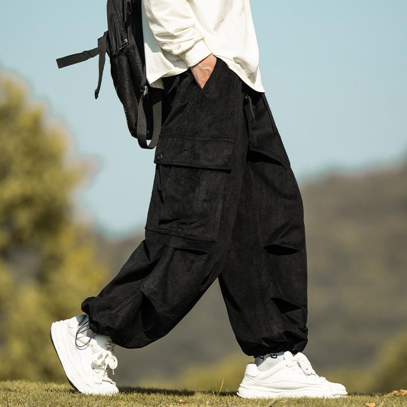 Corduroy Cargo Pants