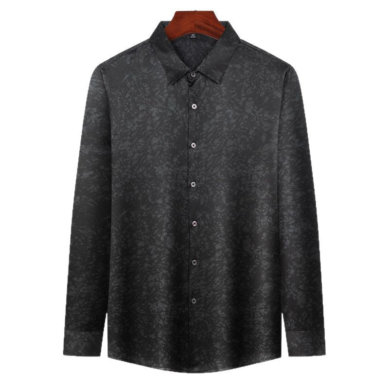 Noir Silk Signature Shirt