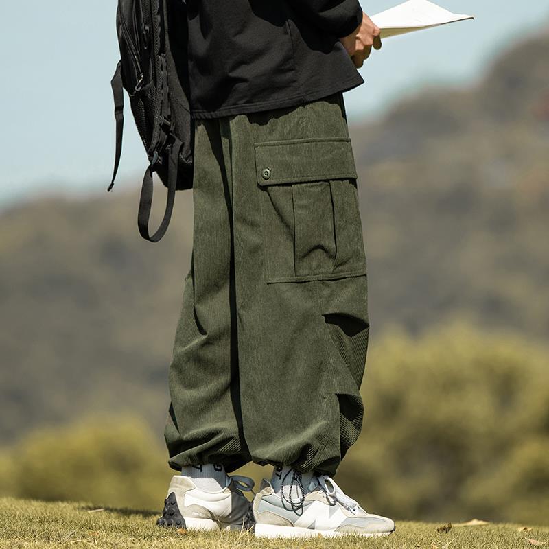 Corduroy Cargo Pants