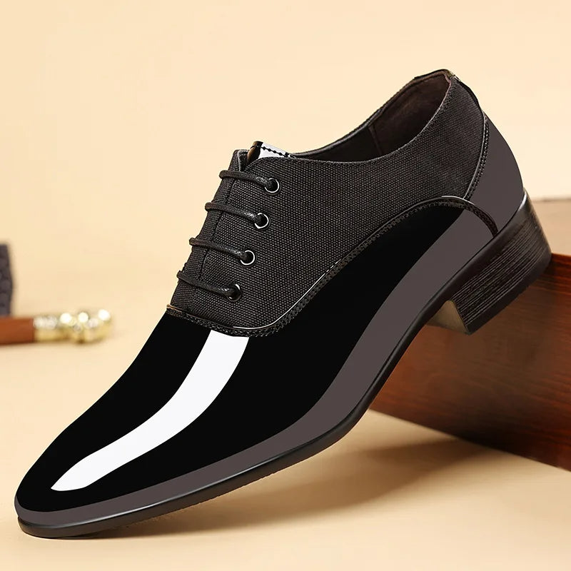 Two-Tone Oxford Shoes