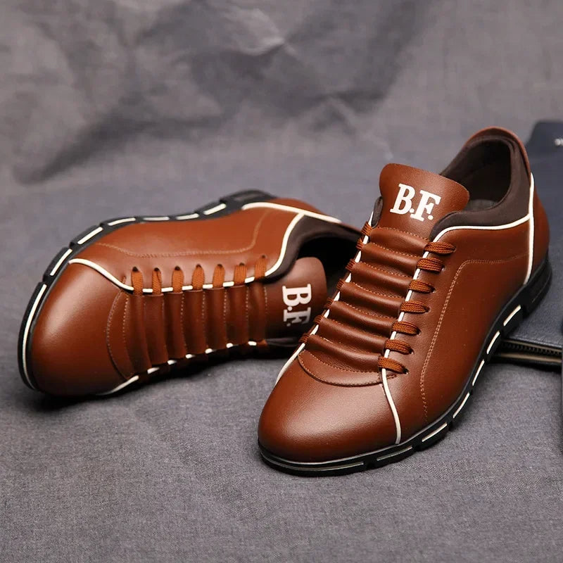 B.F Leather Sneakers