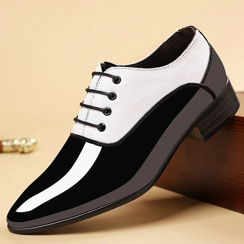 Two-Tone Oxford Shoes